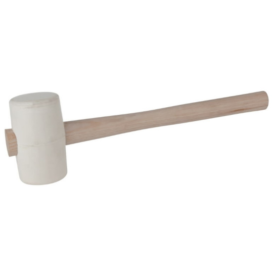 Gumijas āmurs 735 g, balts 735g, KS Tools