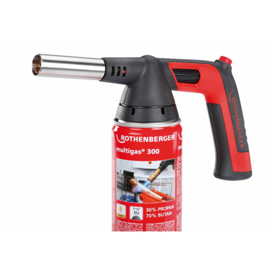 ROFIRE 4 PIEZO, 1950 t*, kompl. ar Multigas300 gāzi, 7/16, Rothenberger