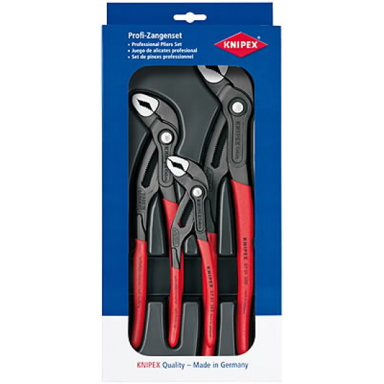Ūdens sūkņa knaibļu komplekts 3 gab. COBRA, Knipex