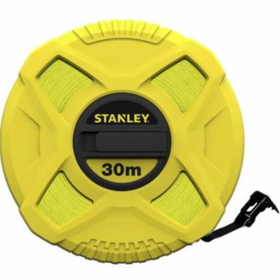 Measuring tape 30m fiberglas, Class III, Stanley