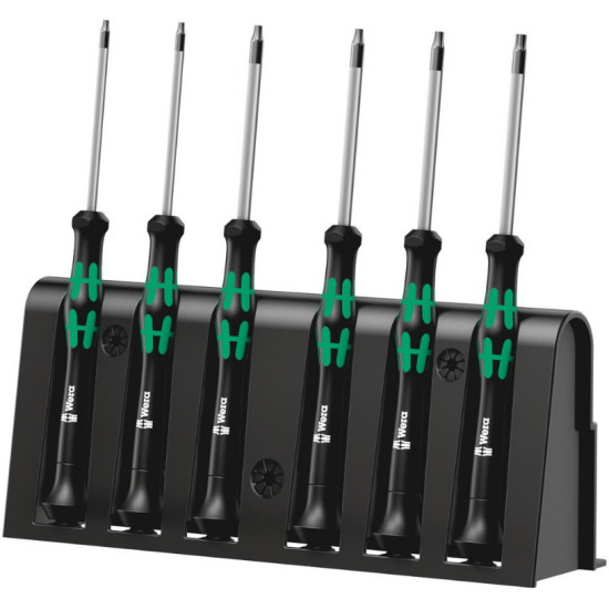 Skrūvgriežu komplekts 2067/6 TORX® BO, Wera