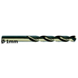 Metāla urbis DIN338 HSSE-Co5 Ø1mm 10gab., Exact