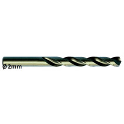 Metāla urbis DIN338 HSSE-Co5 Ø2,0mm 10gab., Exact