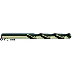 Metāla urbis DIN338 HSSE-Co5 Ø7,5mm 10gab., Exact