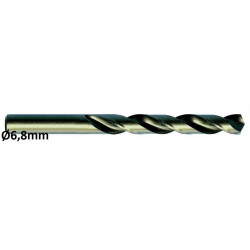Metāla urbis DIN338 HSSE-Co5 Ø6,8x109mm 10gab., Exact
