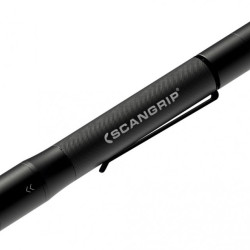 Kabatas lukturis LED FLASH PEN R USB uzlādējama IP54 300lm, Scangrip