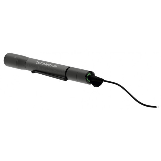 Kabatas lukturis LED FLASH PEN R USB uzlādējama IP54 300lm, Scangrip