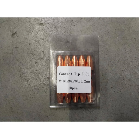 Kontaktdīze E-Cu M8x30x10 - 1,0mm, Premium1