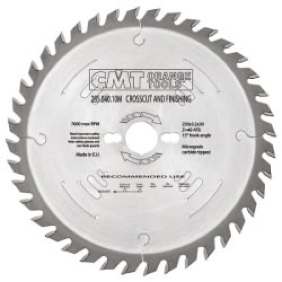 Zāģripa HM 260x2,8x30 Z48 10ATB, CMT