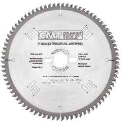 Zāģripa laminātam alumīnijam Industrial Line HW 210x2,8/2,2x 210x2,8/2,2x30mm Z48 a=-6°Neg b=TCG, CMT