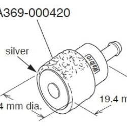 Degvielas filtrs CS-4510ES, Echo