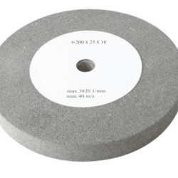 Slīpdisks 200x25x16 mm, K60. BG 200, Scheppach