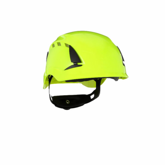 Aizsargķivere SecureFit™, ar ventilāciju, HiViz zaļa X5514V- X5514V-CE, 3M