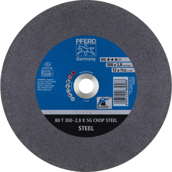 Griezējdisks SG Chop Steel 300x2,8/32mm, Pferd