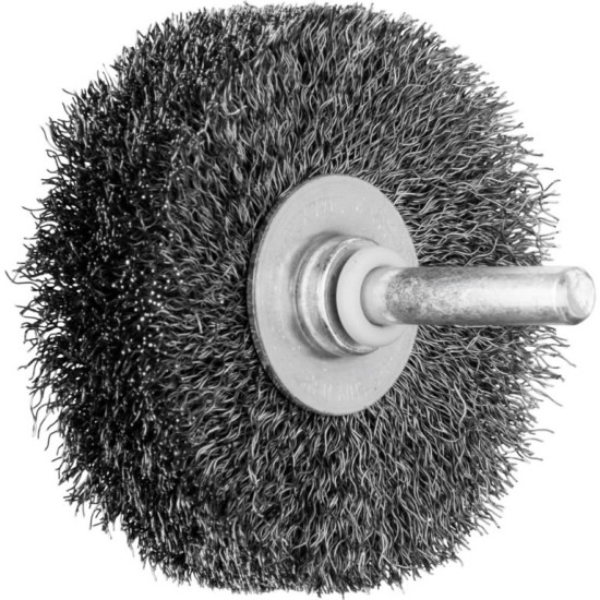 Diskveida drāšu birste RBU Tērauda 60x15/6mm 0,2mm, Pferd
