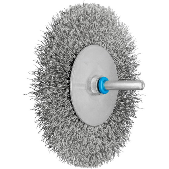 Diskveida drāšu birste RBU Nerūsējošā tērauda 100x10/6mm 0,3 100x10/6mm 0,3mm, Pferd