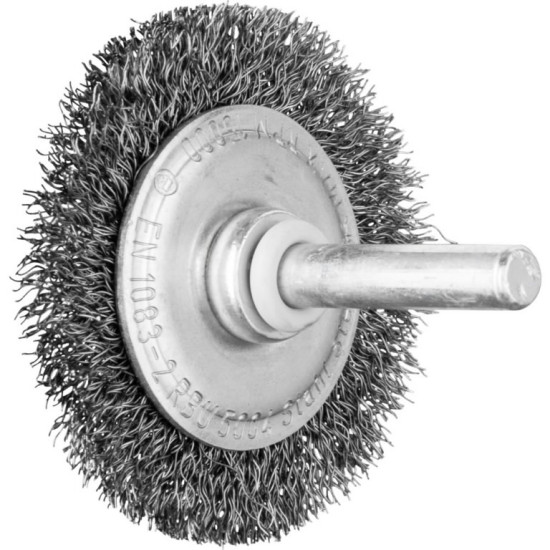 Diskveida drāšu birste RBU Tērauda 50x4/6mm, 2mm, Pferd