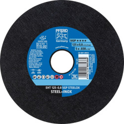Griezējdisks SGP Steelox 125x0,8mm, Pferd