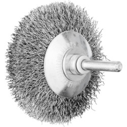 Koniskā drāšu birste KBU Tērauda 70x10/6mm 0,3mm, Pferd