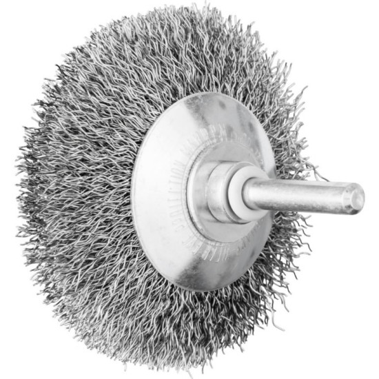 Koniskā drāšu birste KBU Tērauda 70x10/6mm 0,3mm, Pferd