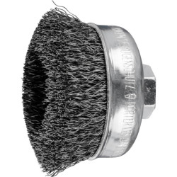 Kausveida drāšu birste TBU Steel, 5gab., 75mm M14 0,3mm, Pferd