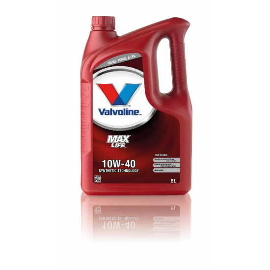Motoreļļa Maxlife 10W40 5L, Valvoline