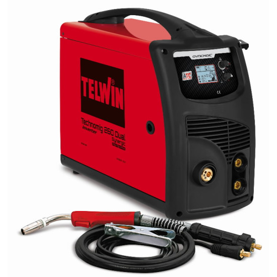 MIG/MAG metināšanas iekārta Technomig 260 Dual Synergic, Telwin