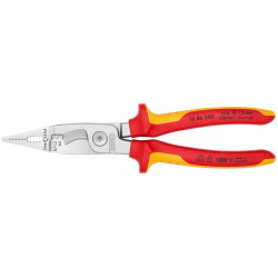 Elektroinstalāciju knaibles VDE 200 mm, Knipex