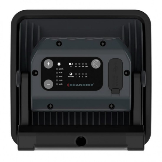 Prožektors LED NOVA R uzlādējams+powerbank IP67 6500K 2000lm, Scangrip