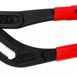 Sifona savienojuma stangas 250 mm, līdz D75 mm, ar PVC ielik 250 mm, Knipex
