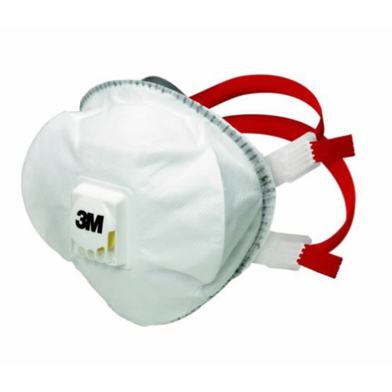 Putekļu respirators ar vārstu FFP3, 3M