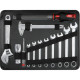 Universālais instrumentu komplekts 1/4"+1/2", 127 gab., KS Tools