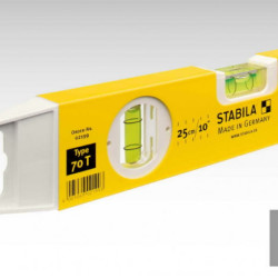 70 T sērijas līmeņrādis 25cm, Stabila