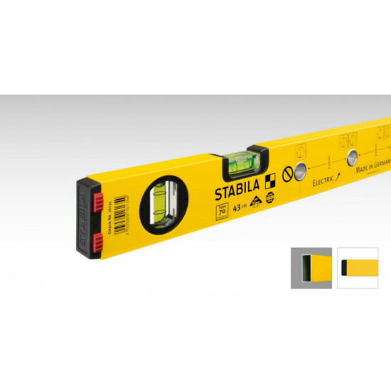 70 Electric sērijas līmeņrādis 120cm, Stabila