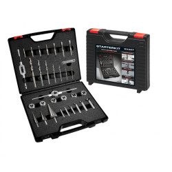 Vītņgriežu komplekts M3-M12 Starterkit Metal 35 gab., Exact