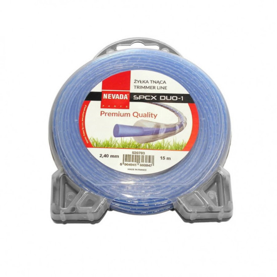 Trimmera aukla SPCX PREMIUM 2,4mm x 15m, Nevada