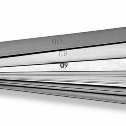 Feeler gauges tool steel - 13 blades 0.05 - 1.0 - 200 mm, Scala