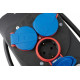 Strāvas sadale2m 1CEE400V+3x230V H07RN-F 5x1,5 16A rub.cable, Brennenstuhl