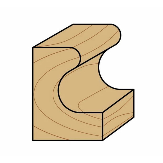 Frēzes asmens S=8mm, D=38,1mm, CMT