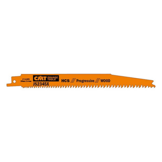 Zobenzāģa asmens kokam 5 gab. HCS 180x1,25mm Z6-10TPI, CMT