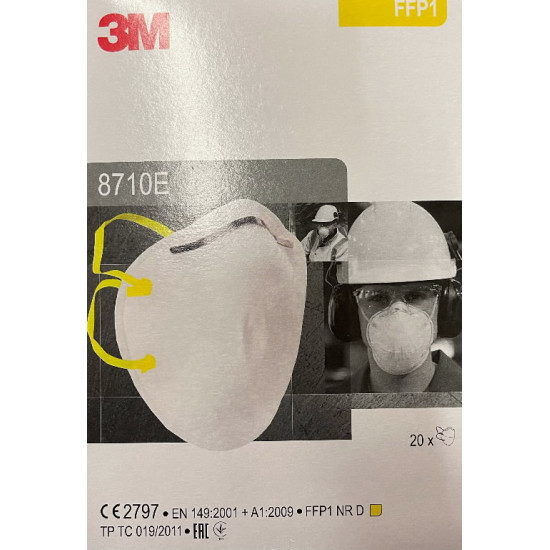 Respirators 8710, FFP1, 3M