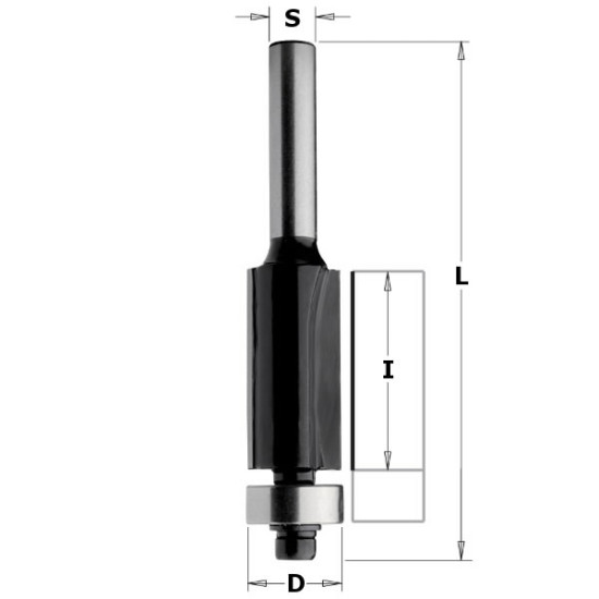 Frēzes asmens S=8mm, D=12,7mm, CMT