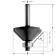 Frēzes asmens ar gultni S=8mm, D=35mm, CMT