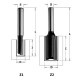 Frēzes asmens S=8mm, D=16mm, CMT