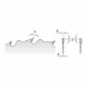 Zāģripa kokam HM 315x3,2/30mm Z24 a15° ß5°ATB, CMT