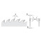 Zāģripa kokam 160x2,2x20mm Z56 a=15° b=15° ATB, CMT