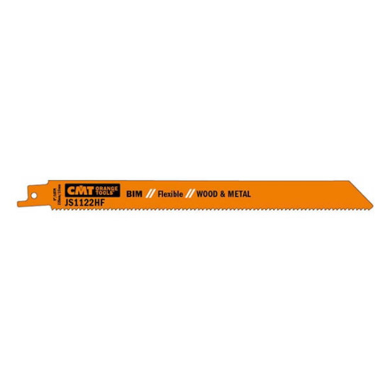 Zobenzāģa asmens kokam un metālam 5 gab. BIM Co8 205x1,25mm, CMT