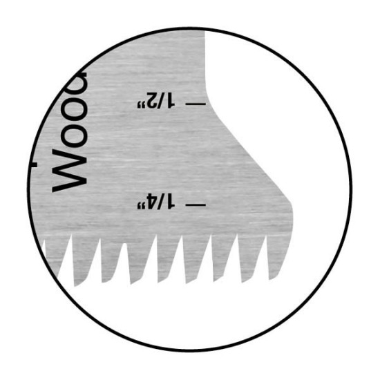 Zāģēšanas asmens kokam 35mm Z-Precision cut HCS, CMT