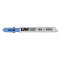Figūrzāģa asmeņi metālam 50x2,0mm Z12TPI HSS 5 gab., CMT