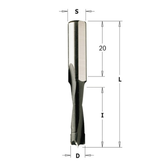 Urbis dībelim HW S=8X20 D=8X58 RH, CMT